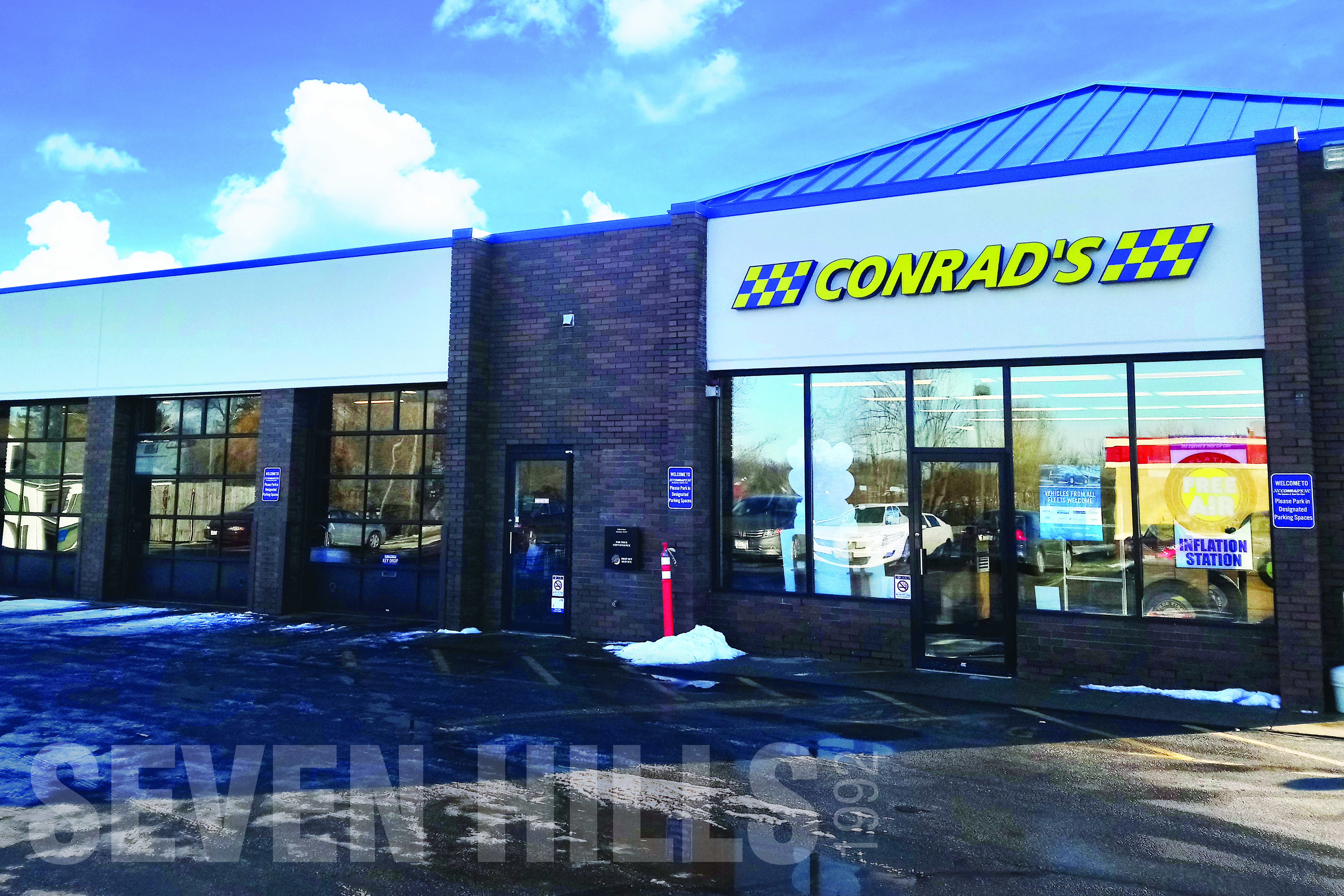 Conrad's Tire Express & Total Car Care Seven Hills, OH located on Broadview Road