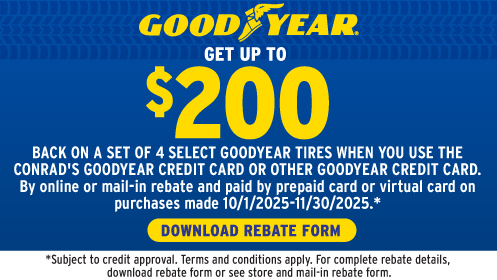 Goodyear October 2025 Rebate