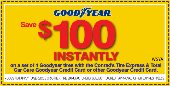 Goodyear Save $100 Instantly